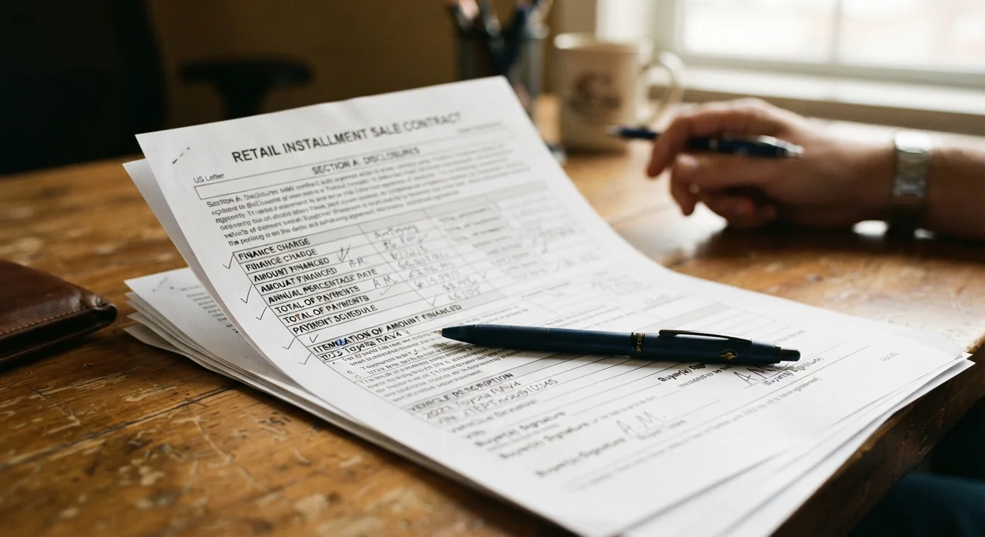 Reading an Auto Loan Offer: The Numbers That Actually Matter
