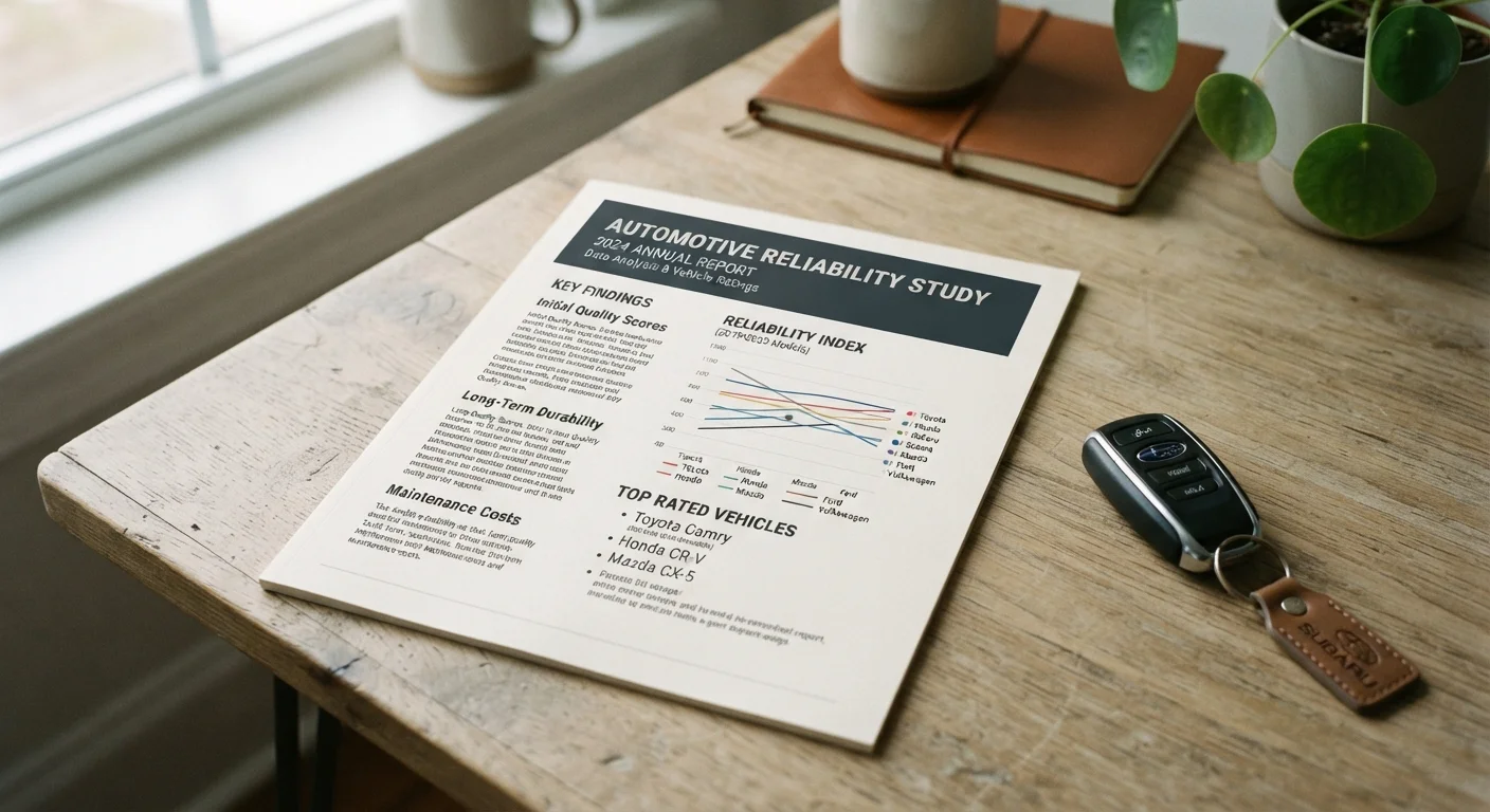 What a Car Brand's Reliability Rating Actually Tells You
